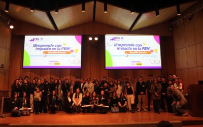 Desafío Escolar “Emprende con Impacto en la FEN” 2025: Talento y creatividad en la Universidad de Chile