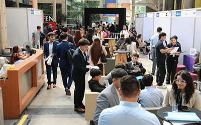 Más de 2.600 entrevistas en la 40ª Feria Laboral y de Prácticas: una vitrina clave hacia el primer empleo