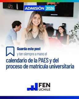📚✨ ¡Todas las fechas clave de la PAES en este post!

Revisa aquí el calendario completo con los días y horarios de cada prueba PAES, la fecha de publicación de los locales de rendición, y los hitos del proceso de postulación y matrícula a las universidades.

📌 Guarda este post y compártelo con ese/a amigo/a que también está en modo admisión.