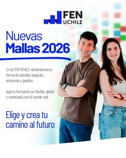 ¿Sabías que en FEN estrenamos mallas este año? 🙌

Diseñamos un camino formativo pensando en los desafíos globales y en la flexibilidad que necesitas hoy.

✅ Flexibilidad: Arma tu ruta con Minors y Certificaciones.
✅ Innovación: Cursos de IA, Data Analytics y tendencias de vanguardia.
✅ Conexión: Experiencias prácticas con cursos Capstone y articulación directa con postgrado.

📍 Conoce más sobre las nuevas mallas curriculares en admisionfen.cl (link en la bio).