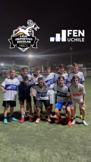 🎬⚽️ Fuimos un viernes a reportear la Liga Deportiva Escolar Preuniversitario Tesla, auspiciada por la FEN, y esto fue lo que vimos!! 

Cada viernes, en el Zapping Sport Center de Santiago se reúnen más de 480 jugadores que conforman 32 equipos en competencia. ¡El nivel está altísimo y la energía también! 🔥🏆

Si asistes a esta liga, acércate al Stand de la FEN para recibir información sobre nuestras carreras ¡Tenemos muchos regalos y podrás participa en un  juego por una pelota!