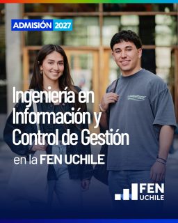 💻Desarrolla habilidades para analizar, interpretar y gestionar datos estratégicos. 📊

🤖 Toma decisiones informadas, optimiza procesos y conecta la gestión con la tecnología, los datos y la Inteligencia Artificial aplicada. 📈

Forma parte de una carrera que integra negocios, análisis de información y control de gestión, preparando profesionales para liderar en entornos digitales y organizaciones en constante cambio.

Estudia Ingeniería en Información y Control de Gestión en la FEN UCHILE. 🎓 Conoce más en admisionfen.cl
