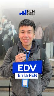 🎒❄️ Los mismos protagonistas de la EDV de Invierno @edv_uchile nos cuentan en primera persona qué les pareció la experiencia de estudiar en la FEN y cuáles fueron sus clases favoritas de la semana.
Este semestre recibimos a más de 200 estudiantes de distintas regiones de todo Chile, quienes vivieron su primera aproximación a la educación superior en los cursos de Economía y sus aplicaciones al mundo real, Negocios y management, Emprendimiento e Innovación, y Educación financiera para la ciudadanía.
¿Te gustaría participar de la próxima EDV?