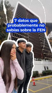 🏛️✨¿Cuánto sabes sobre la FEN?
En este reel te mostramos 7 datos que quizás no conocías sobre nuestra infraestructura, desde edificios emblemáticos hasta espacios que han sido parte de la historia de la facultad.
🎥 ¡Descubre la FEN desde otra perspectiva!