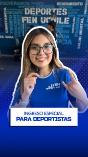 🏅 Si el deporte es parte de tu historia, también puede ser parte de tu futuro. En la FEN, la excelencia académica y la excelencia deportiva no compiten: se entrenan juntas.
Sigue desarrollando tu talento mientras construyes tu futuro profesional.
Conoce junto a Javiera Correa, estudiante y coordinadora del Ingreso Deportivo FEN UCHILE, la Vía de Ingreso Especial para Deportistas, una oportunidad que reconoce tu trayectoria deportiva como parte de tu camino de ingreso a FEN.
Si compites en una disciplina reconocida por el Comité Olímpico o Paralímpico Internacional, tu trayectoria deportiva cuenta y será considerada, junto con tu puntaje PAES, en este proceso de admisión especial.
💙 Infórmate sobre los requisitos, fechas y cómo postular en admisionfen.cl