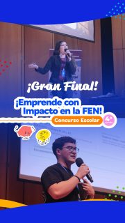 🎤¿Cómo se vive la experiencia de participar en Emprende con Impacto en la FEN?

Tras la final del concurso escolar, conversamos con sus protagonistas sobre lo que significó ser parte de este desafío y por qué recomendarían a otros estudiantes animarse a participar 🙌

Además, Benjamín Barros, colaborador de Banco Santander, auspiciador del concurso, comparte su mirada sobre la evolución de los proyectos a lo largo de estos cuatro años.💡